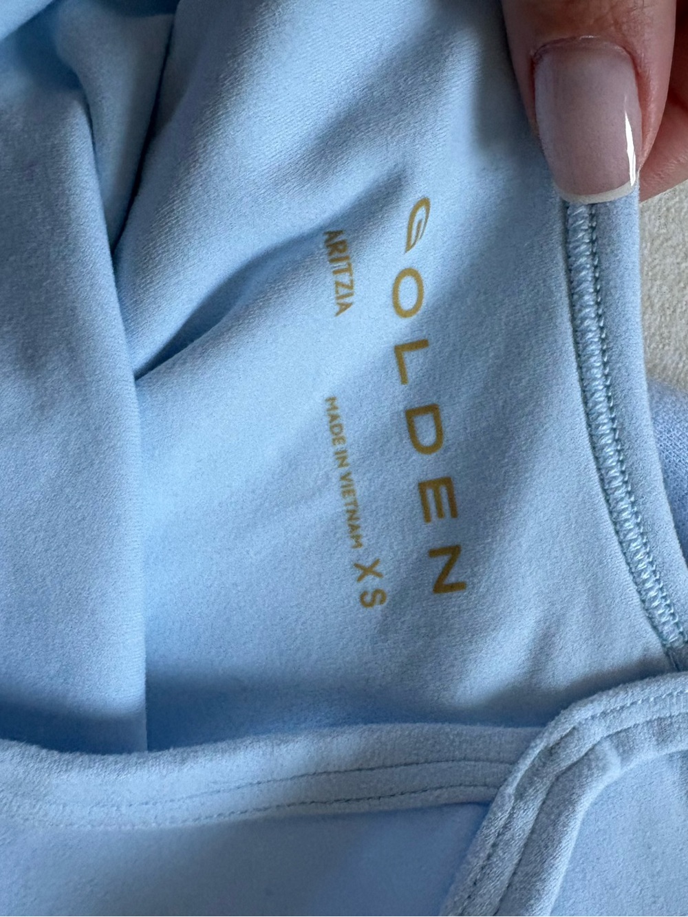 aritzia villa blue sweatset + butter - Picture 3 of 3